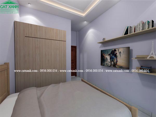 thiết kế nhà ống 2 tầng