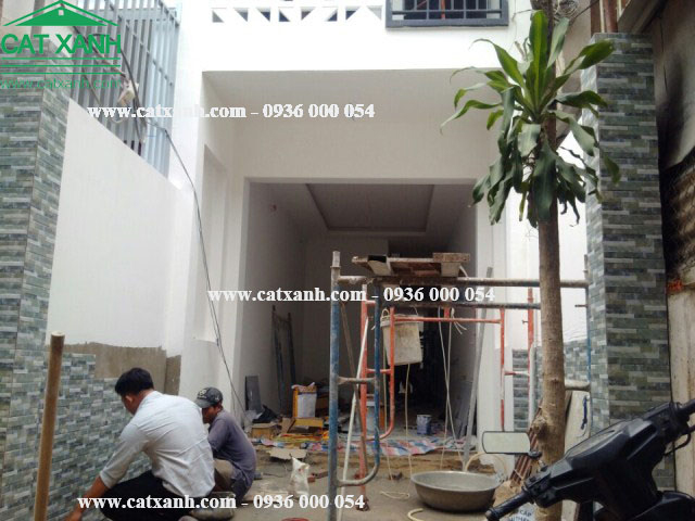 Thi công nhà phố cô Hà, Quận 9