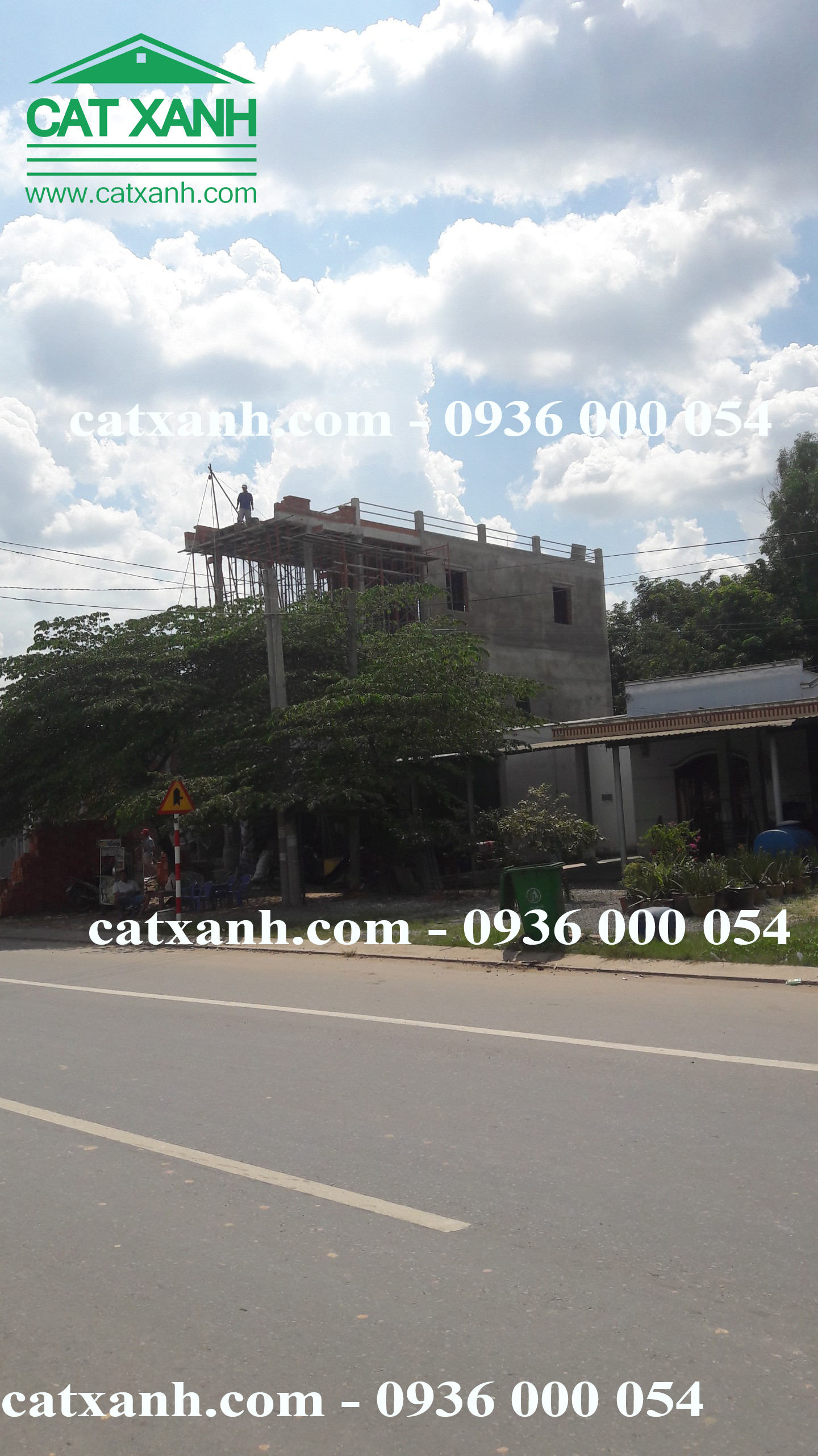 Thi công nhà phố anh Thành - Bình Dương