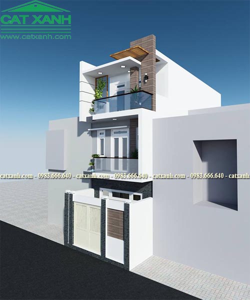 Mẫu thiết kế nhà phố 3 tầng được nhiều người yêu thích