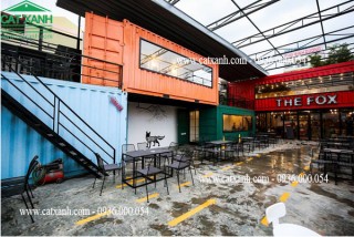 Mẫu thiết kế quán cafe container đẹp tại tỉnh Bình Thuận